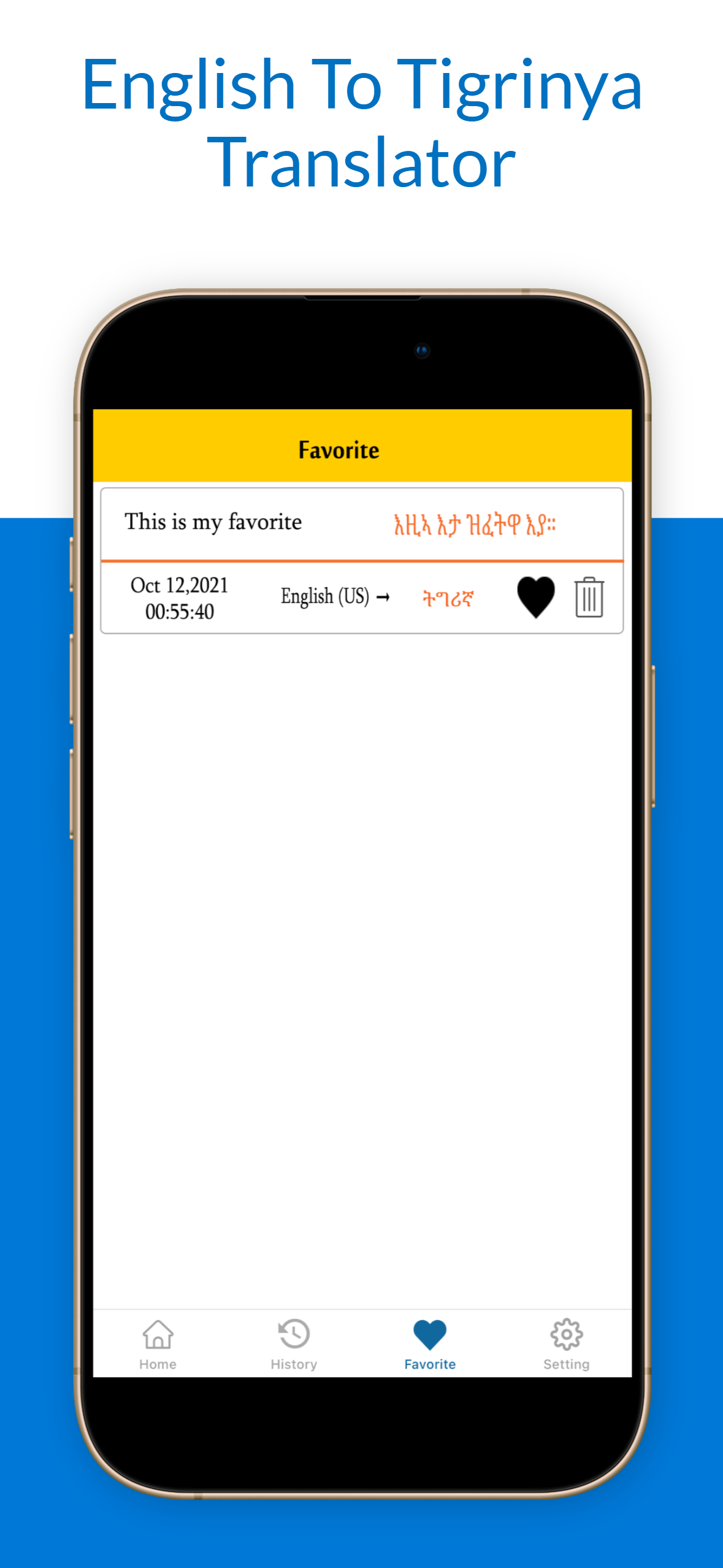 English To Tigrinya Translator screenshot 5