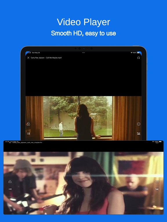 UPlayer HD - Media & Files! iPad screenshot 2 - Utilities app