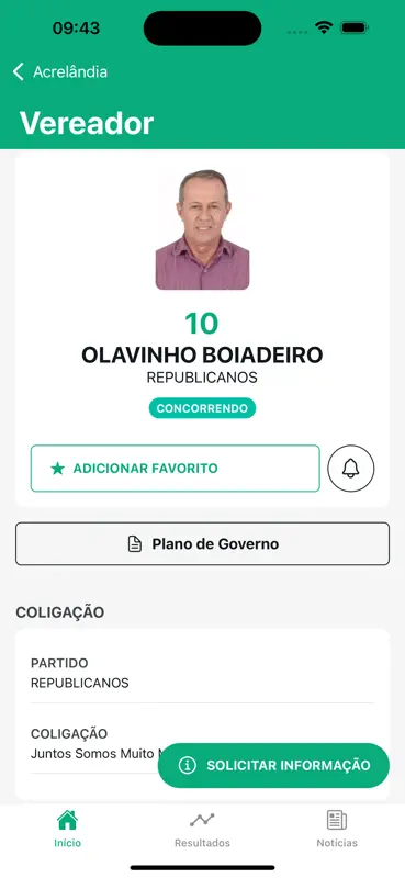 Eleições 2026 screenshot 2 of 3