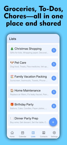 Shared calendar: FamilyCloud Screenshot 2 of 6