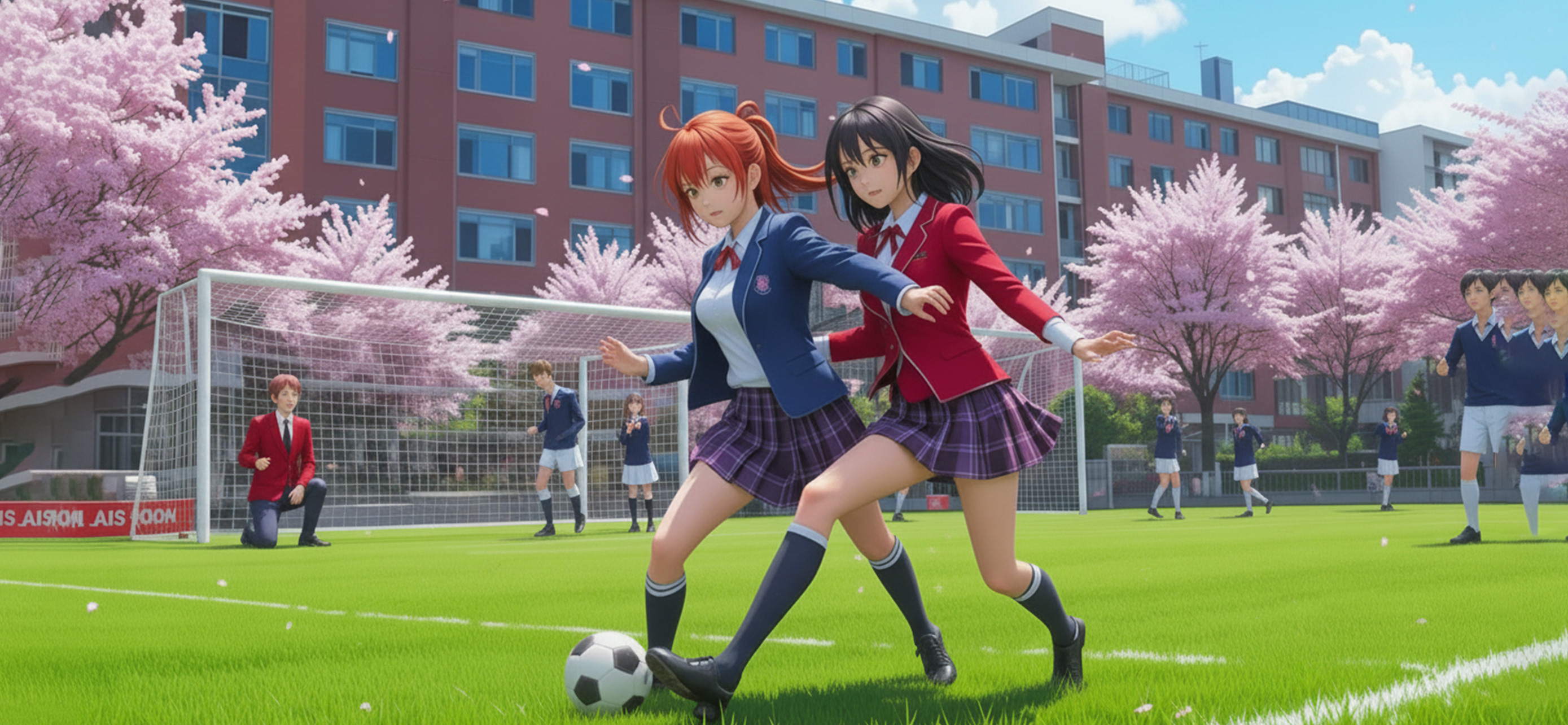 Anime School Love Life Game