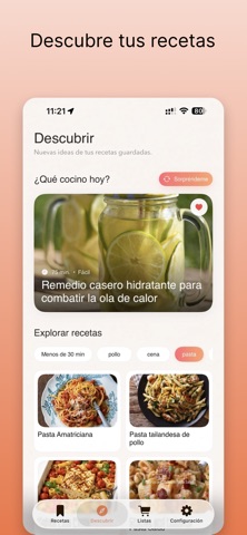 Receptly: Guardar recetas iPhone screenshot 3