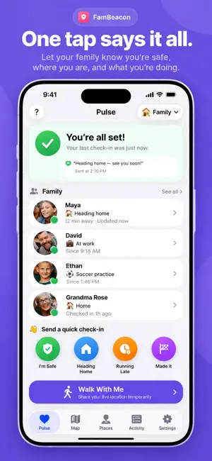 FamBeacon: Family & Friends screenshot 4
