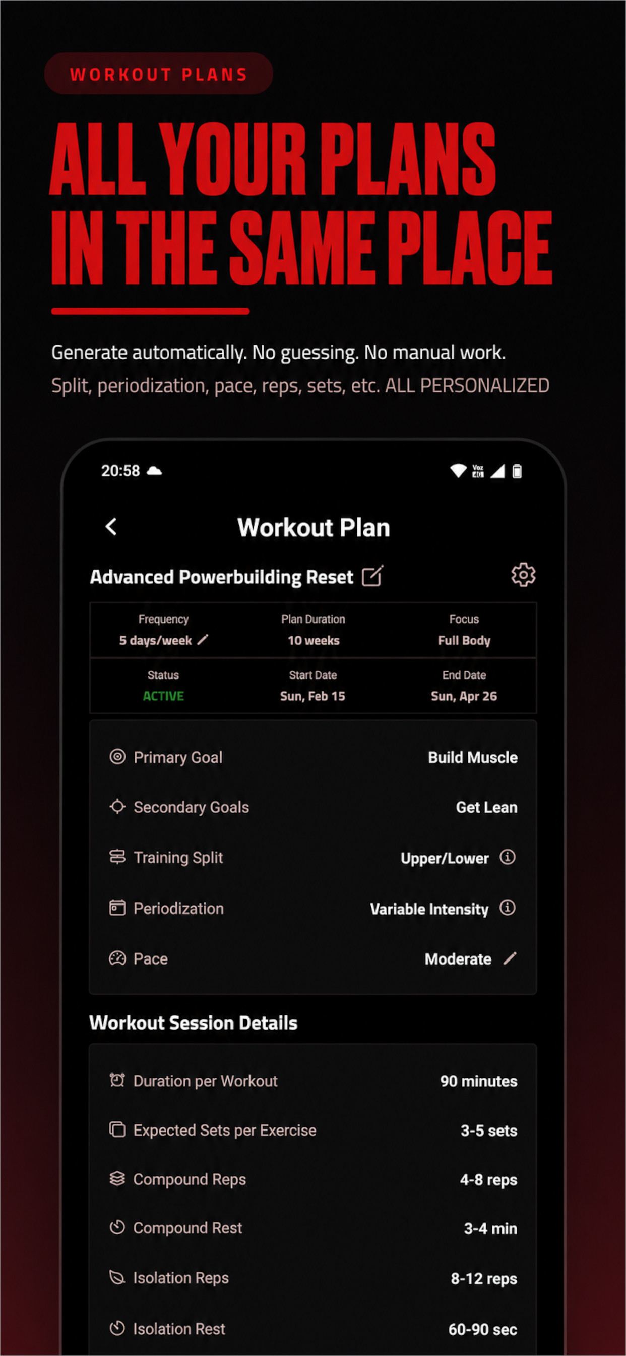 APEX Fitness - AI Coach