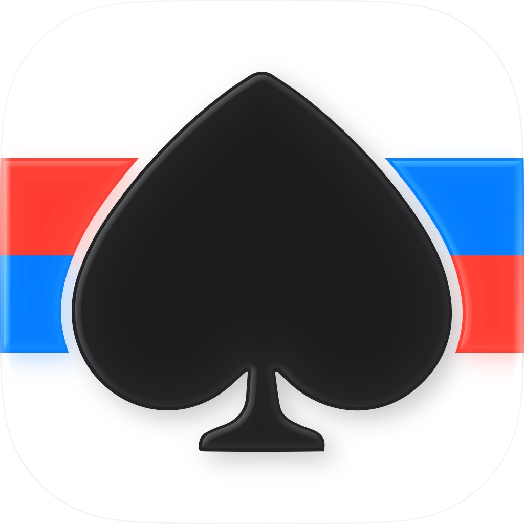 Apple App Store cover for Spades by Staple Games