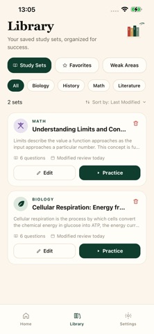 Study Quiz Maker Screenshot 3 of 5