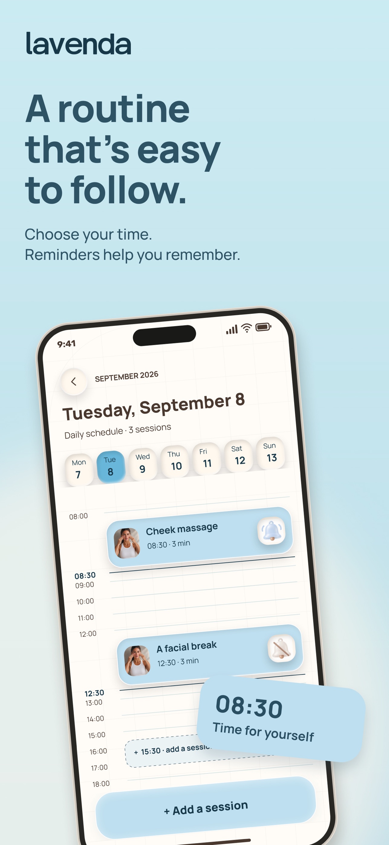 Screenshot 6 of Lavenda: Face Yoga & Self-Care