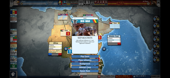 Twilight Struggle: Red Sea screenshot 3