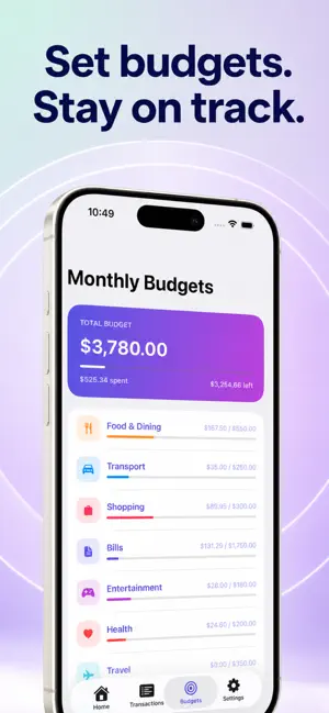 Expense Tracker: Pockelyt screenshot 3