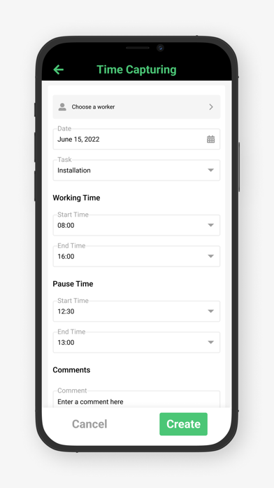App screenshot