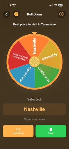 RandoRoll - Spin Wheel Screenshot 7 of 8