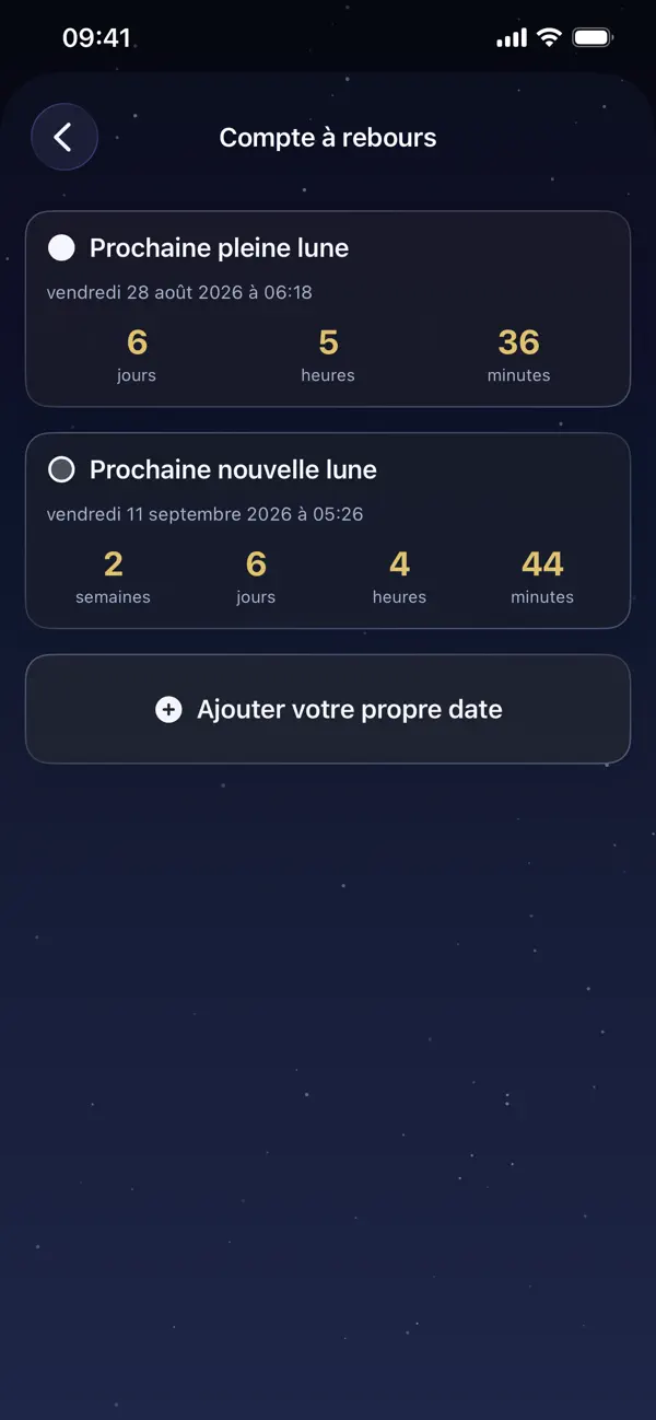 Screenshot #3 pour Le Calendrier lunaire PRO
