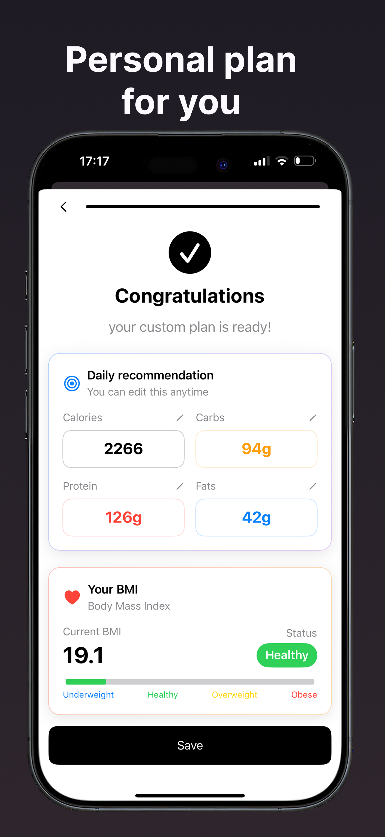 iCal : AI Calories Counter screenshot 5
