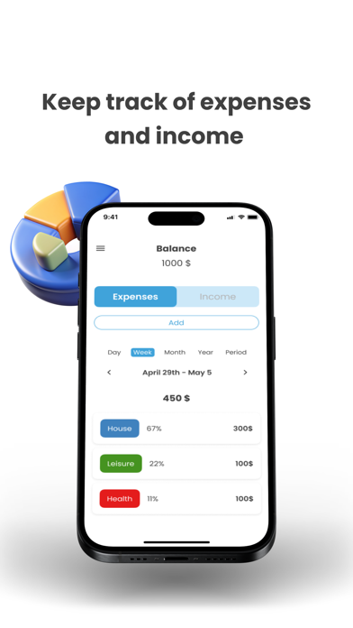 Screenshot #3 pour Finance: Budget Planner!