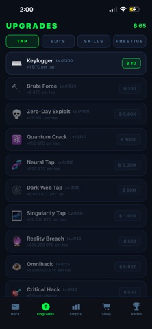Hack Tycoon: Dark Protocol Screenshot 1 of 6