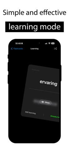 FlipUp - Flashcards iPhone screenshot