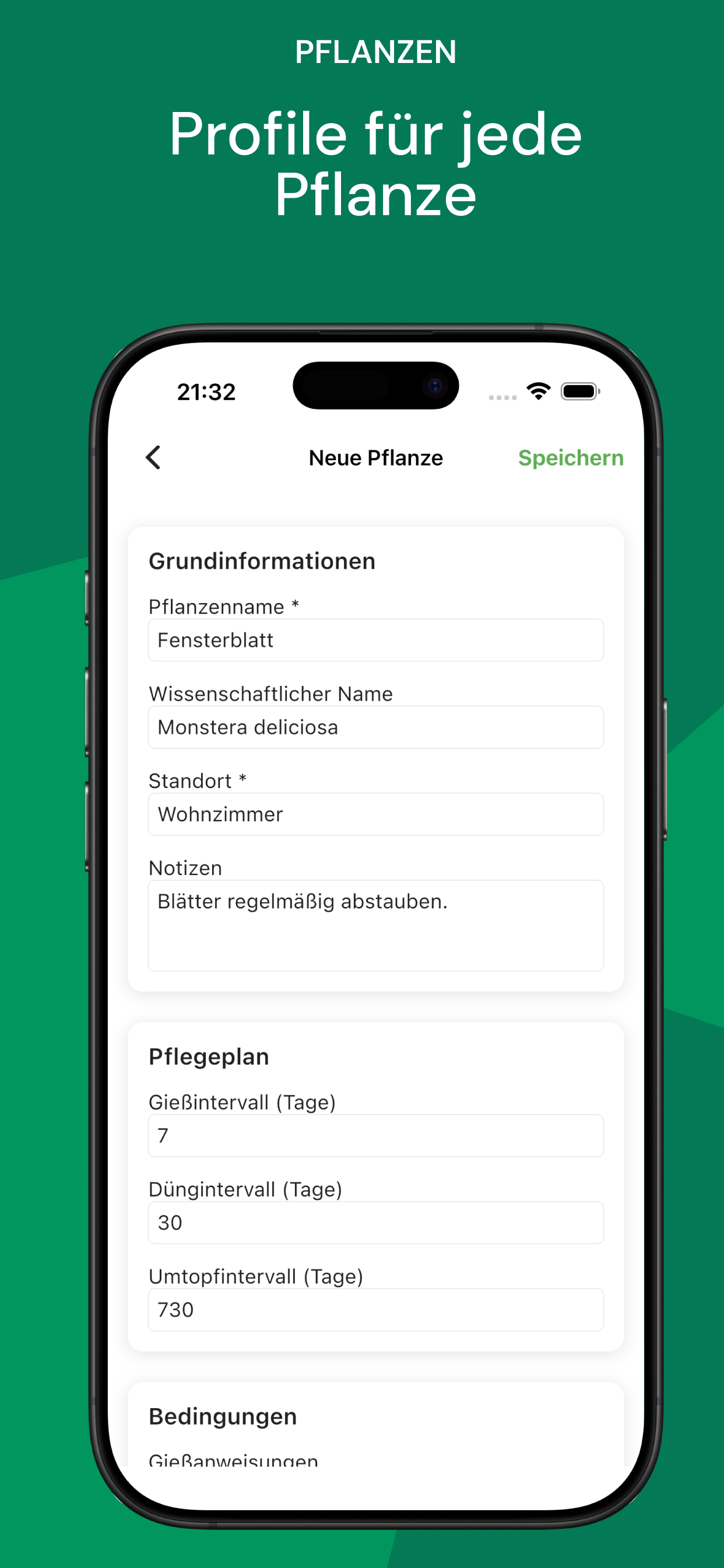 GreenTeam Pflanzenpflege screenshot 3