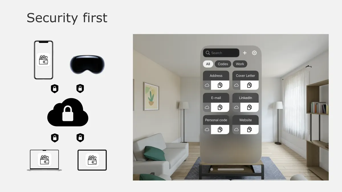 Clipboard Wallet screenshot 2