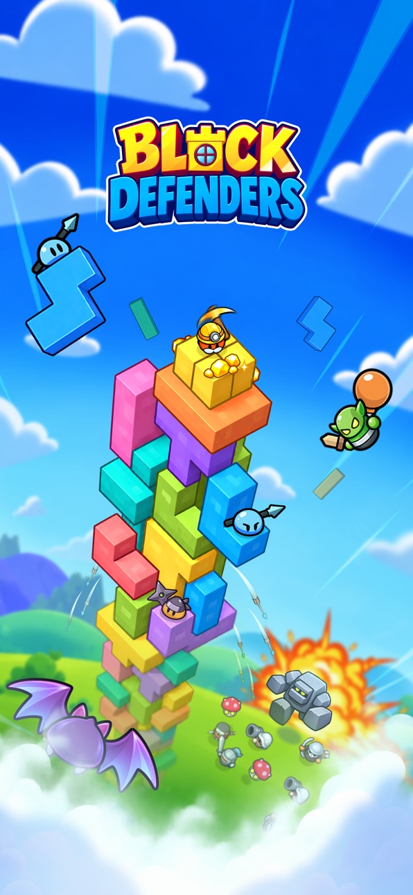 Block Defenders iOS Mod IPA screenshot 1 - iOS game interface