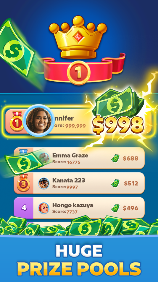 #5. Bingo Tour: Win Real Cash (iOS) 게시자: Aviagames Inc.