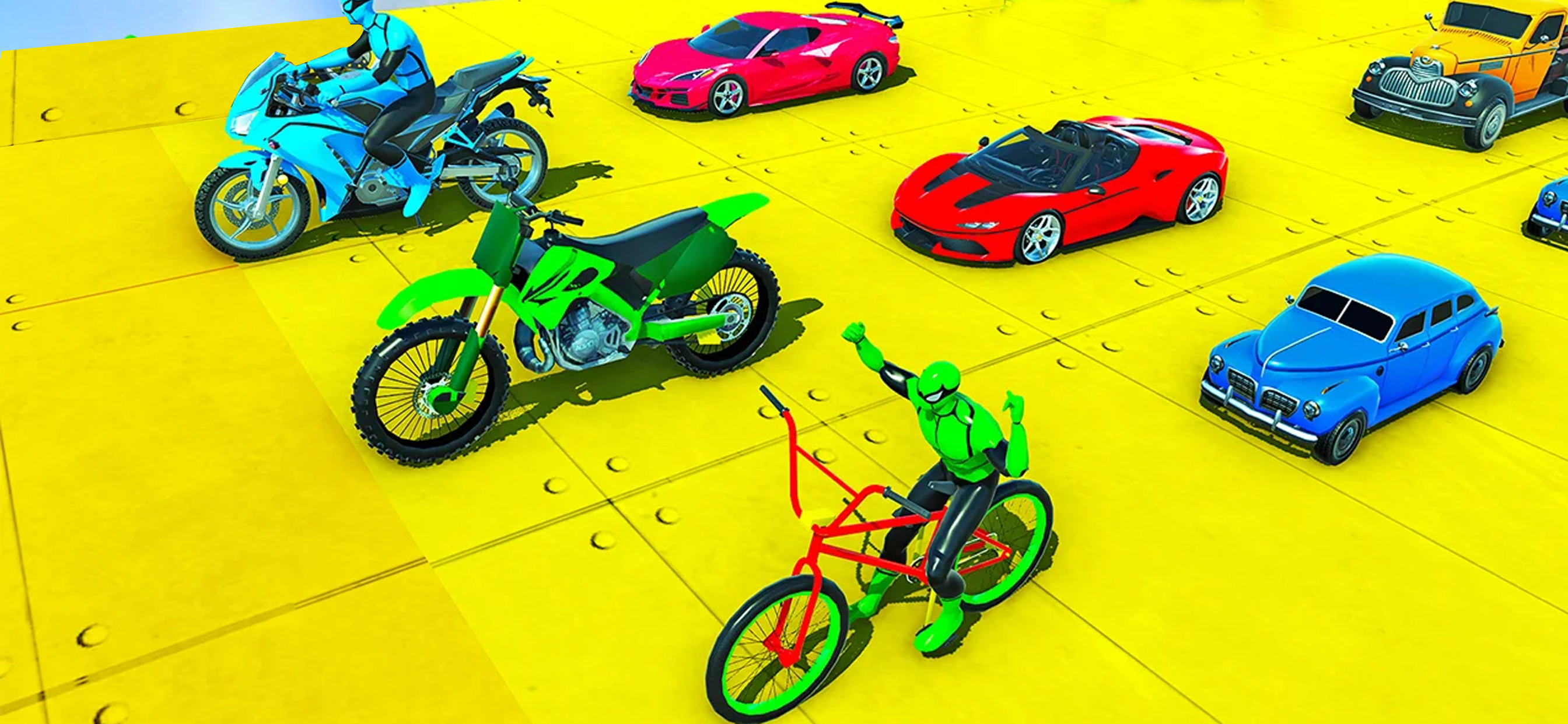 GT Car Stunts: Ramp Car Games