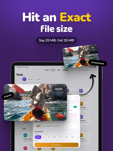 Video Converter - Compressor iPad screenshot