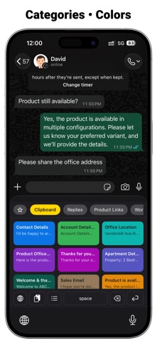 Clipboard: Copy Paste Keyboard Screenshot 3 of 5