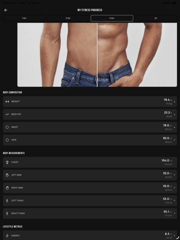 Trener Nikola iPad screenshot