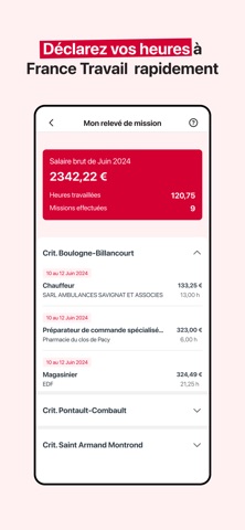 Crit Intérim & Emploi iPhone screenshot 9