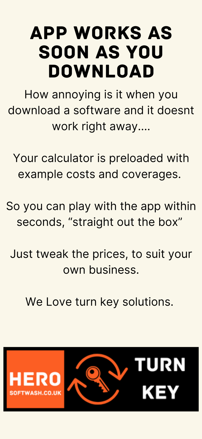 Window Cleaning Calculator