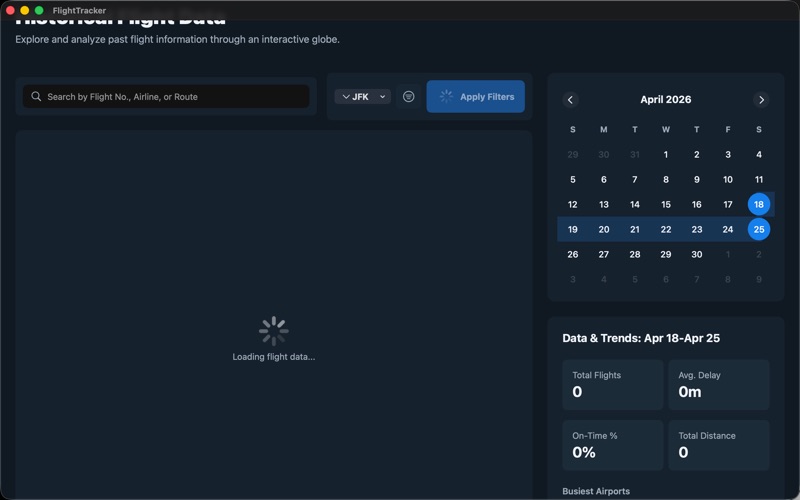 FlyTrack screenshot