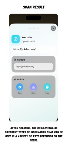 QR + Barcode Scanner-YOKIE iPhone screenshot