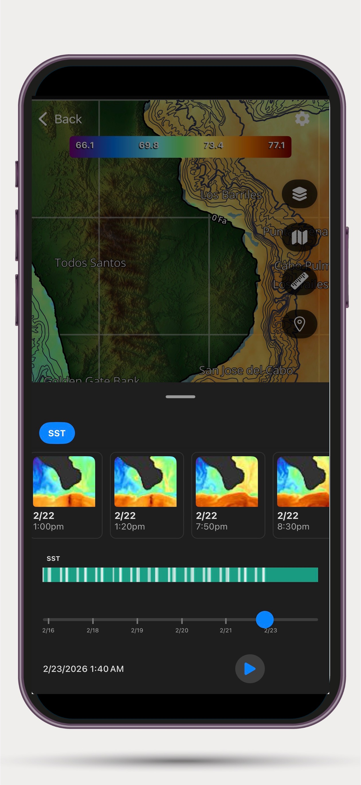 SatFish Fishing App screenshot 4