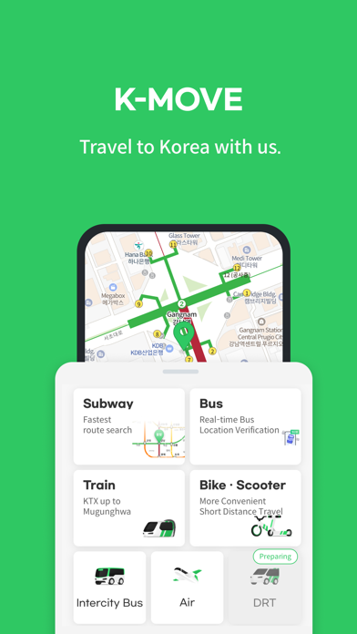 K-Move - Korea Travel&Transit Screenshot