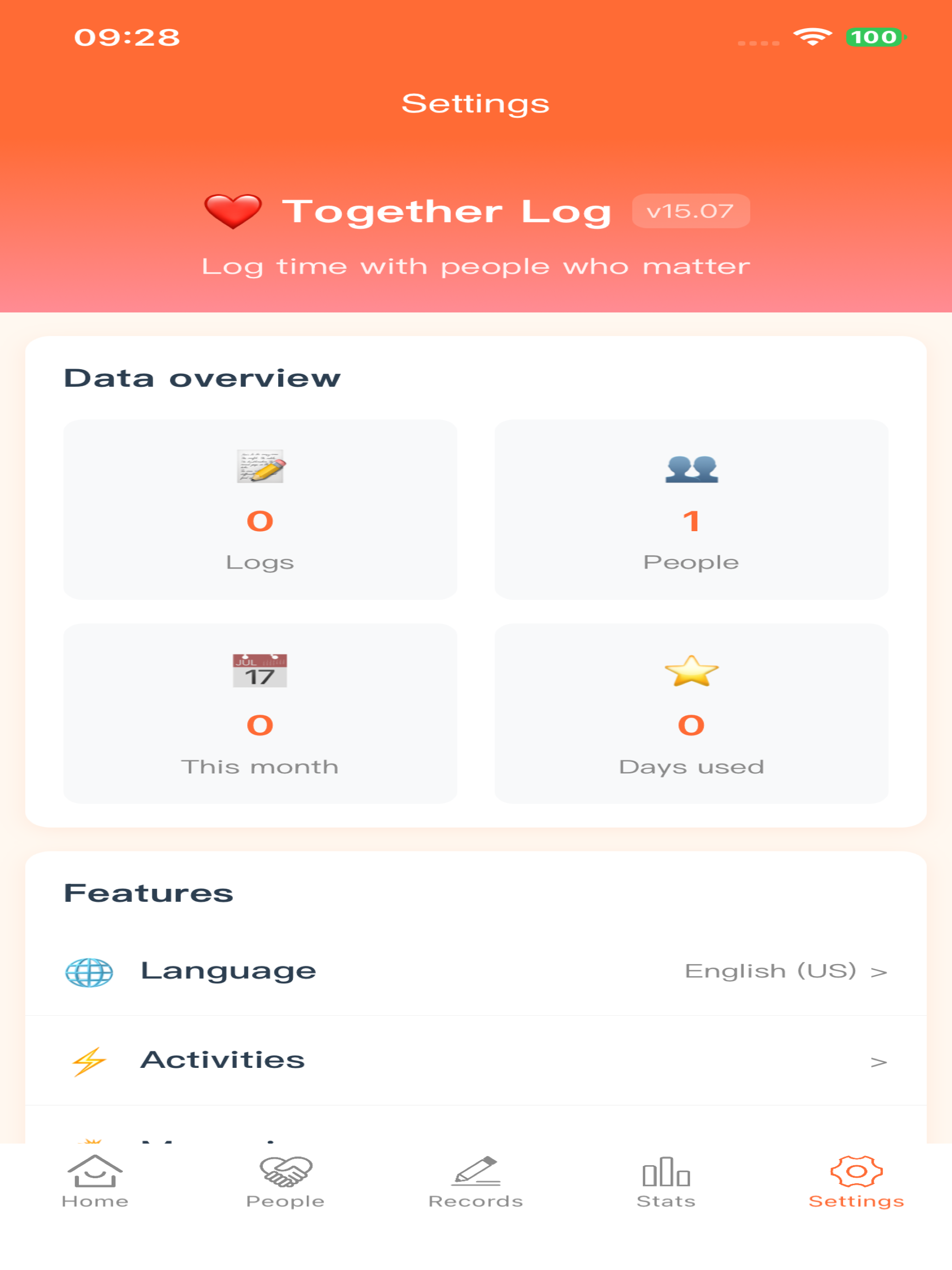 Together Log-Family Mood Diary