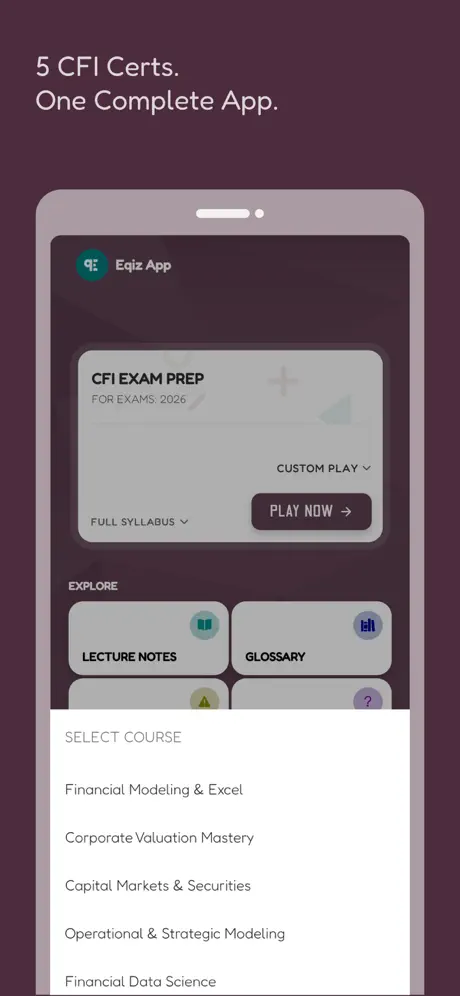 CFI Financial Prep screenshot 2