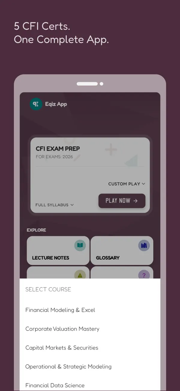 Screenshot #2 pour CFI Financial Prep: with AI
