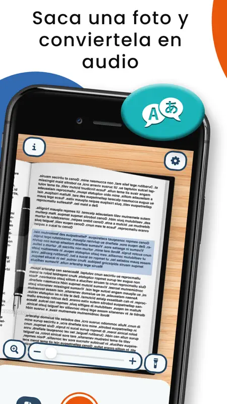 LUP: Lector, texto a voz screenshot 2 of 7