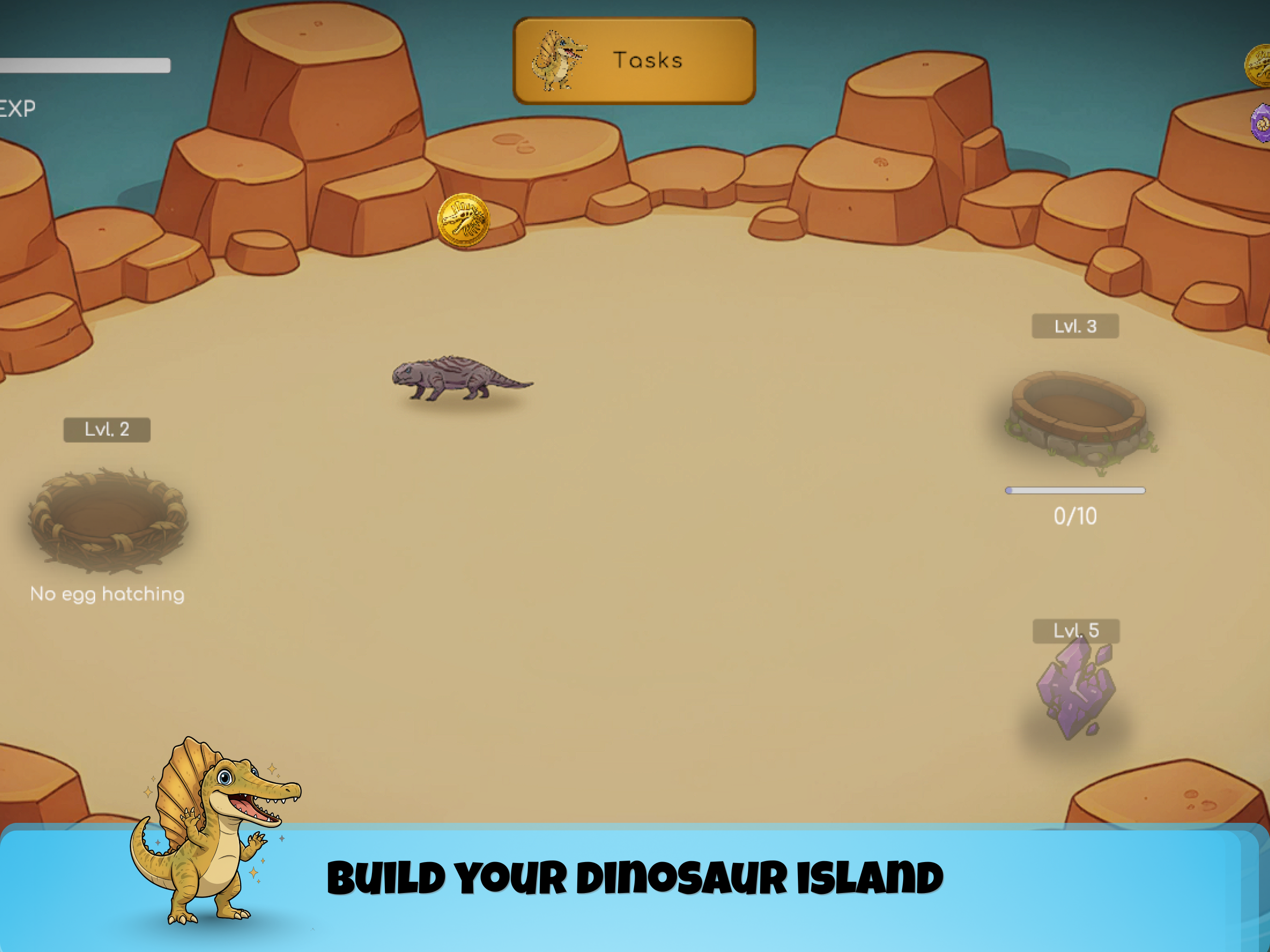 Dino Island: Idle Hatch Game screenshot 9