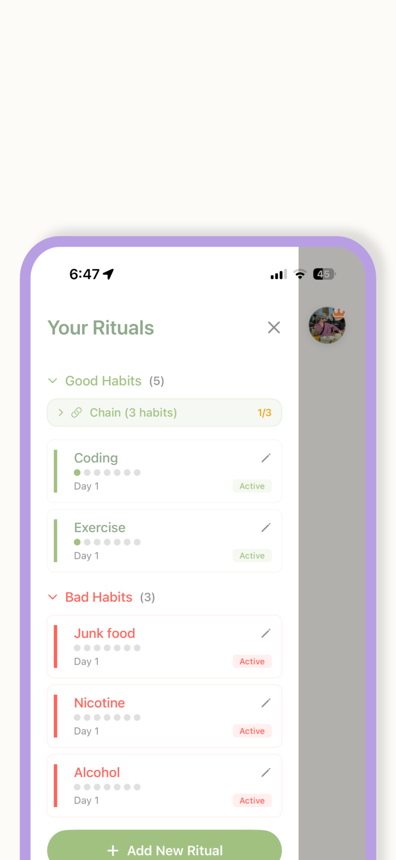 Roots - Habit & Streak Tracker screenshot 7