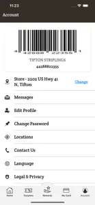 Tifton Striplings Rewards screenshot #7 for iPhone