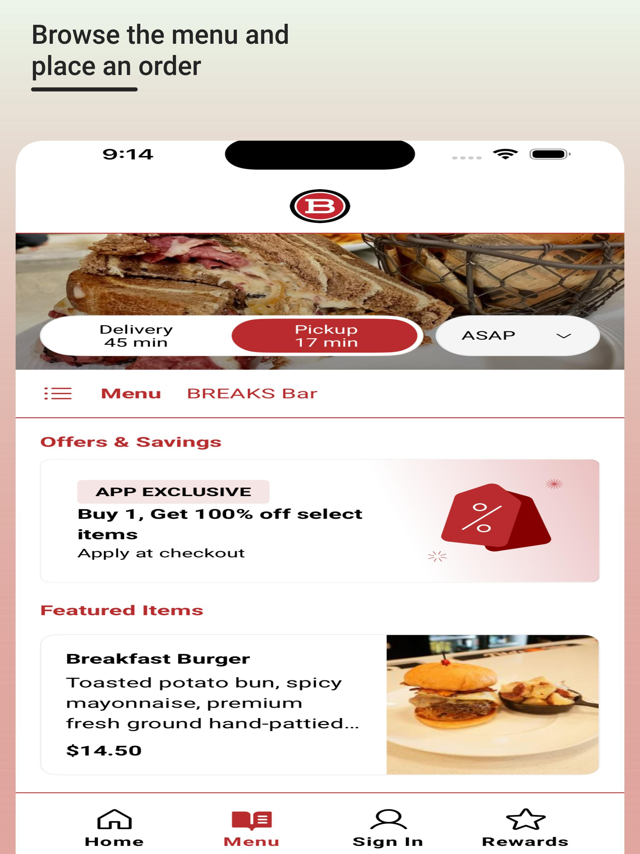 BREAKS Eatery and Bar