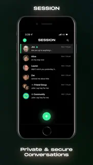 session - private messenger iphone capturas de pantalla 4
