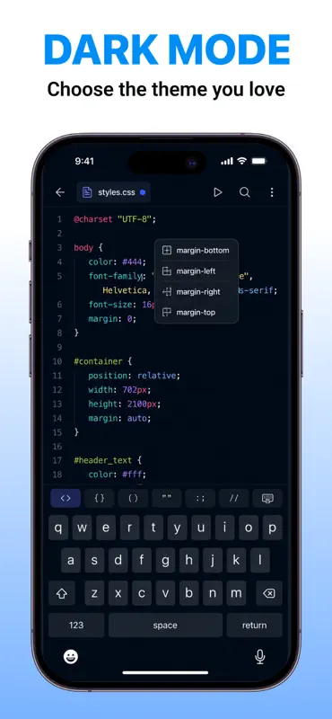 Text Editor - HTML Code Editor screenshot 6 of 6