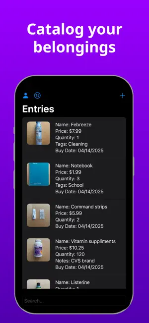 Storage Logger screenshot 1