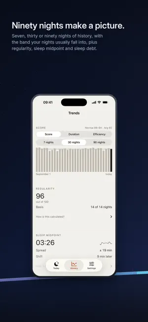 Dawnline: Sleep Score screenshot 2