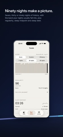Dawnline: Sleep Score app screenshot 2