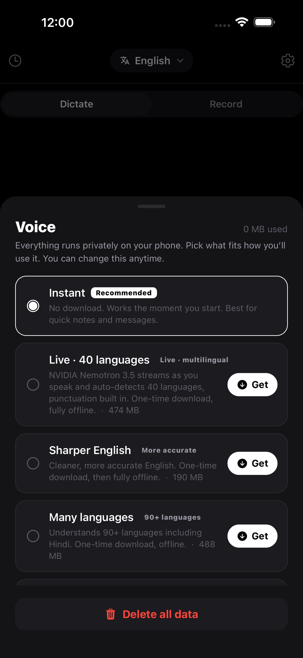 Screenshot 5 of Bolkit: Voice to Text