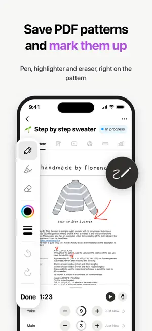 Knitflow — Knitting & Crochet screenshot 3