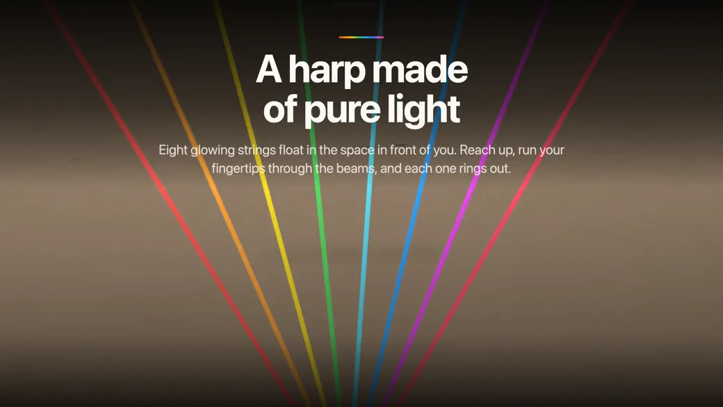 Screenshot #1 pour Reed Laser Harp